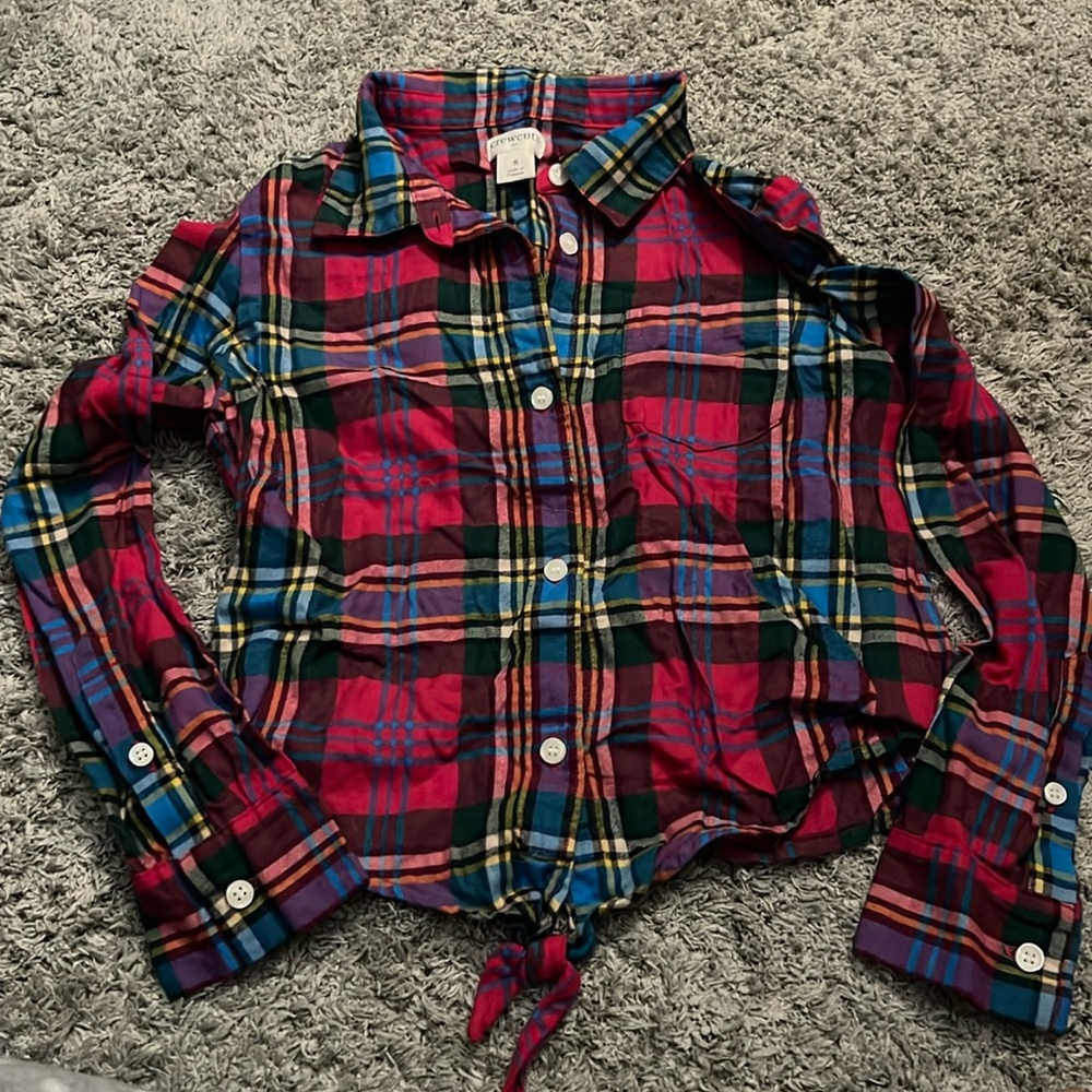 Crewcuts plaid shirt